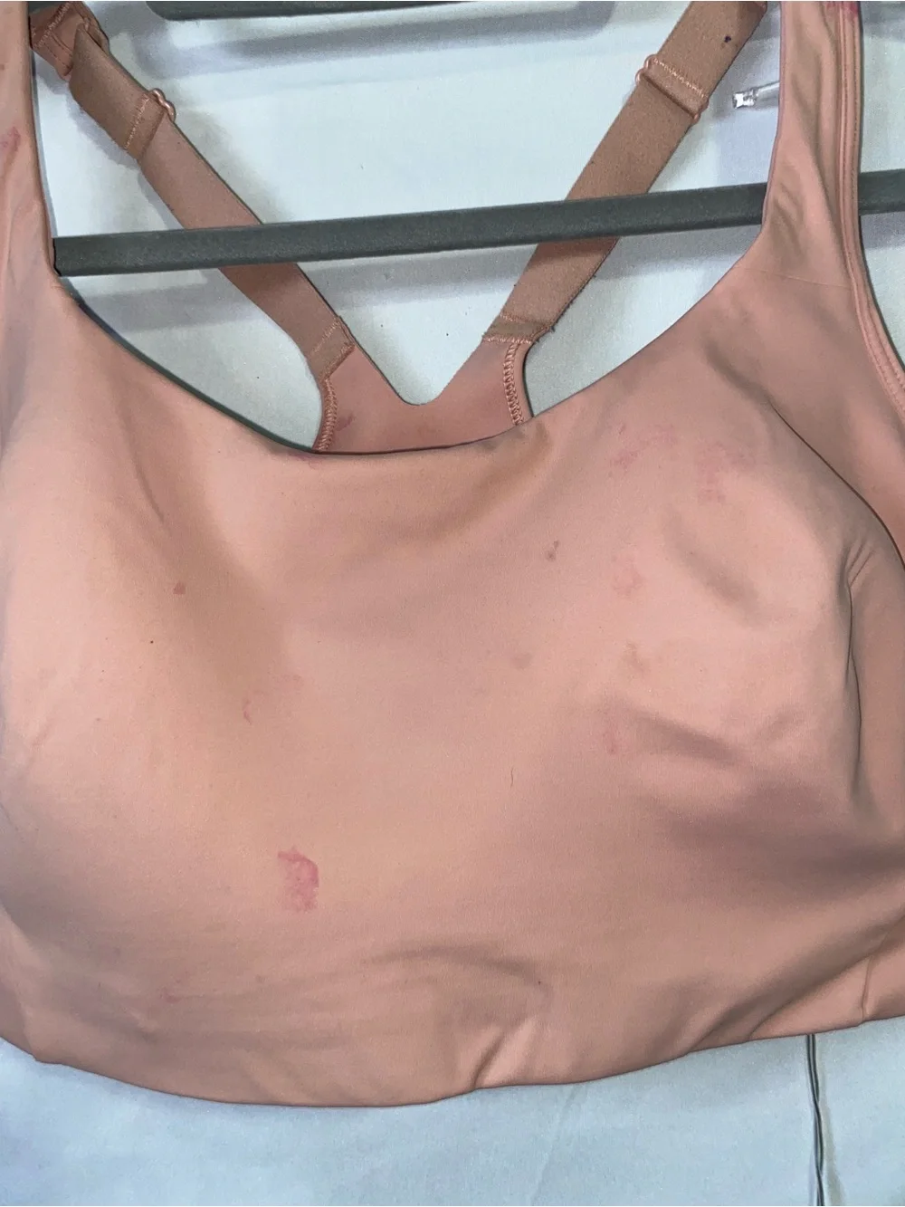 lululemon athletica Dusty Rose Adjustable-Strap Racerback Sports Bra